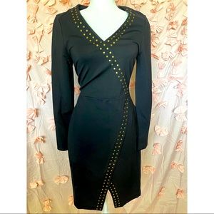 Carmen Marc Valvo black dress, size 4
